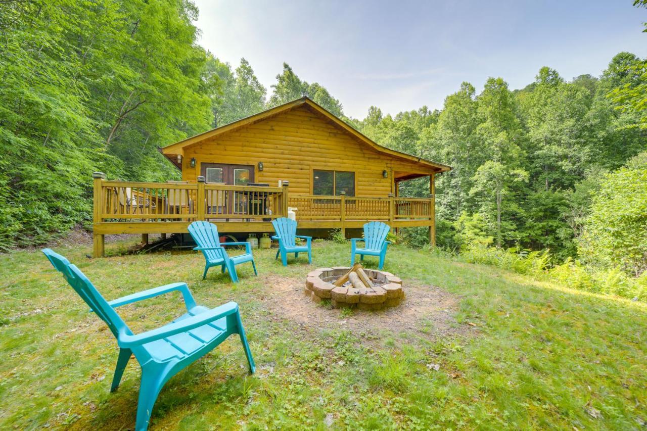 Brysons Hidden Valley Ranch - Quiet Nc Cabin! Villa Bryson City Bagian luar foto